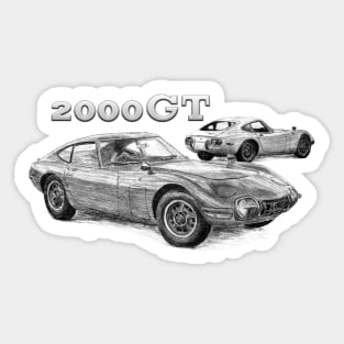 2000GT Sticker